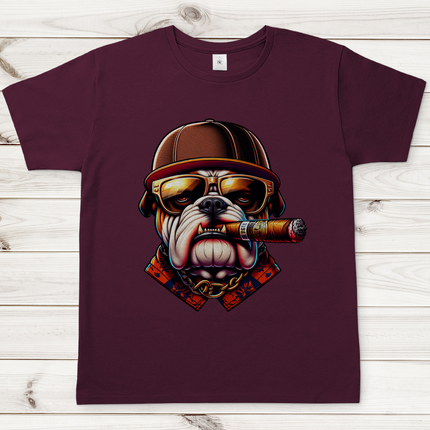 Herren T-Shirt Bulldog