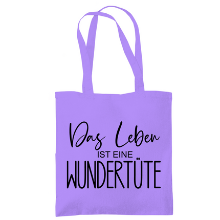 Tragetasche Das Leben ist eine Wundertüte