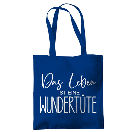 Tragetasche Das Leben ist eine Wundertüte