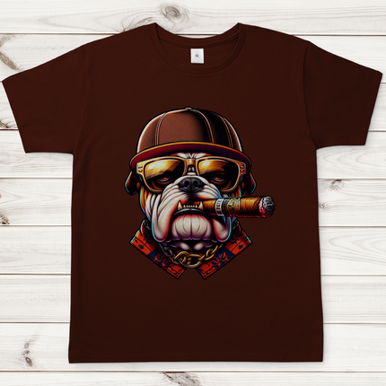 Herren T-Shirt Bulldog