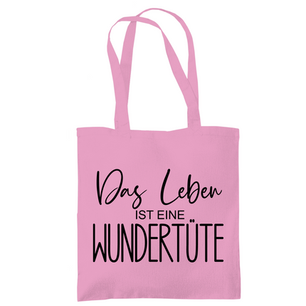 Tragetasche Das Leben ist eine Wundertüte