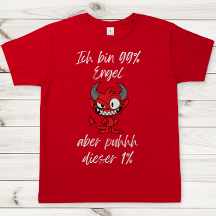 Herren T-Shirt 99% Engel