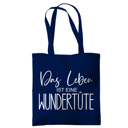 Tragetasche Das Leben ist eine Wundertüte