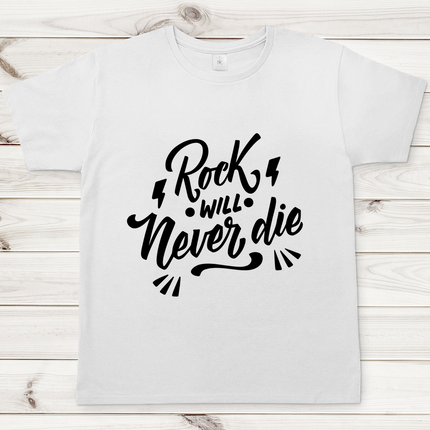 Herren T-Shirt Rock Will never Die