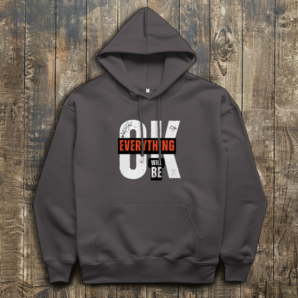Herren Hoodie Everything will be OK - Chaos Designs Christoph Kalkbrenner