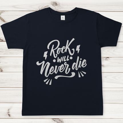 Herren T-Shirt Rock Will never Die