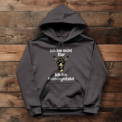 Damen Hoodie Ich bin nicht Stur