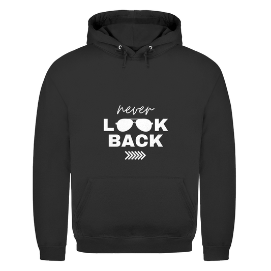 Herren Hoodie Never look  back