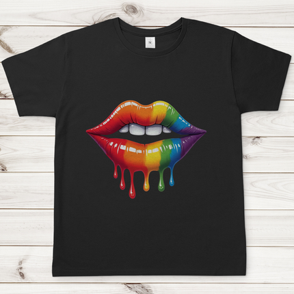 Herren T-Shirt Lips