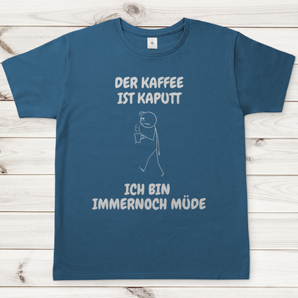 Herren T-Shirt Kaffee Kaputt