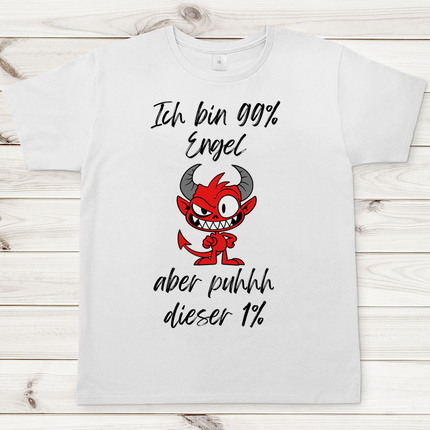 Herren T-Shirt 99% Engel