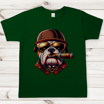 Herren T-Shirt Bulldog