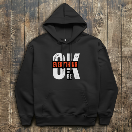 Herren Hoodie Everything will be OK - Chaos Designs Christoph Kalkbrenner