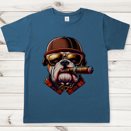 Herren T-Shirt Bulldog