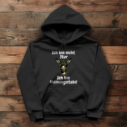 Damen Hoodie Ich bin nicht Stur