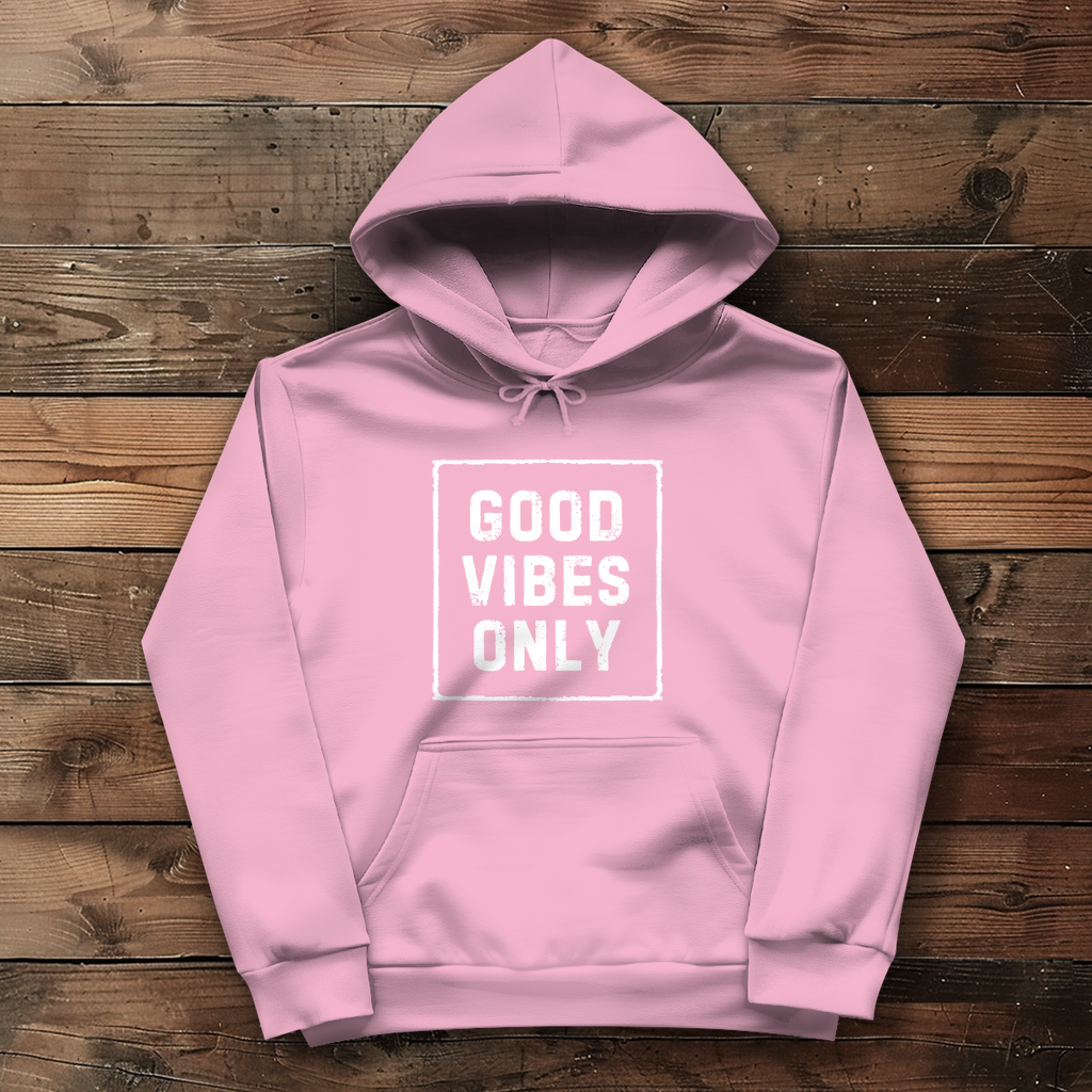 Damen Hoodie Good vibes only