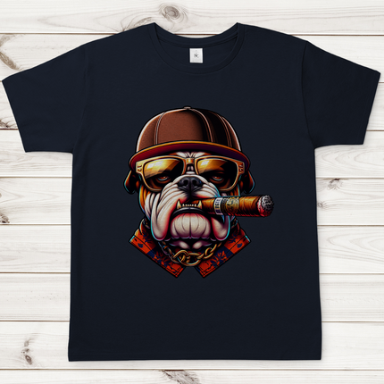 Herren T-Shirt Bulldog