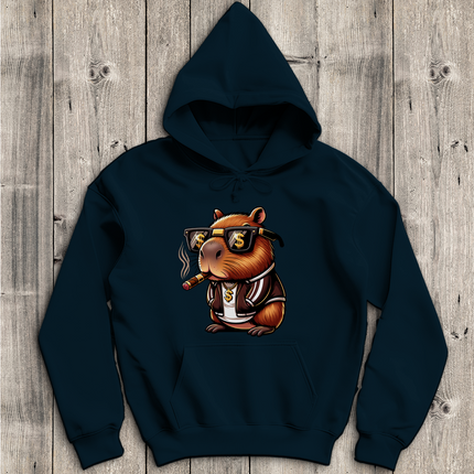 Herren Hoodie Gangster Capybara
