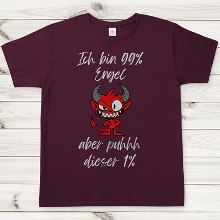 Herren T-Shirt 99% Engel