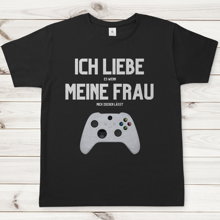 Herren T-Shirt Ich Liebe meine Frau XB