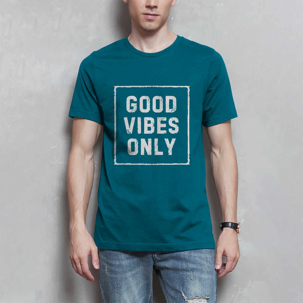 Herren T-Shirt Good vibes only