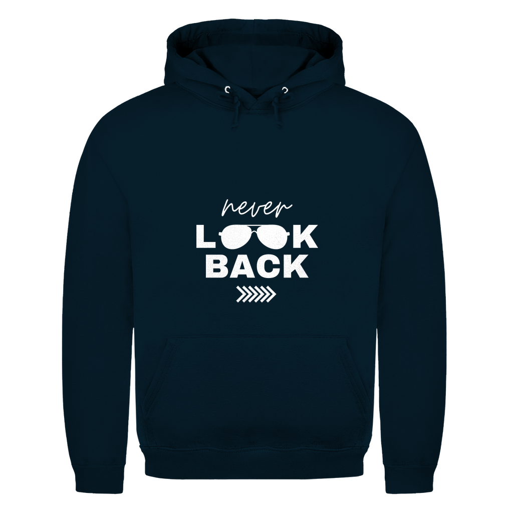 Herren Hoodie Never look  back