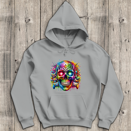 Herren Hoodie Gaming Skull