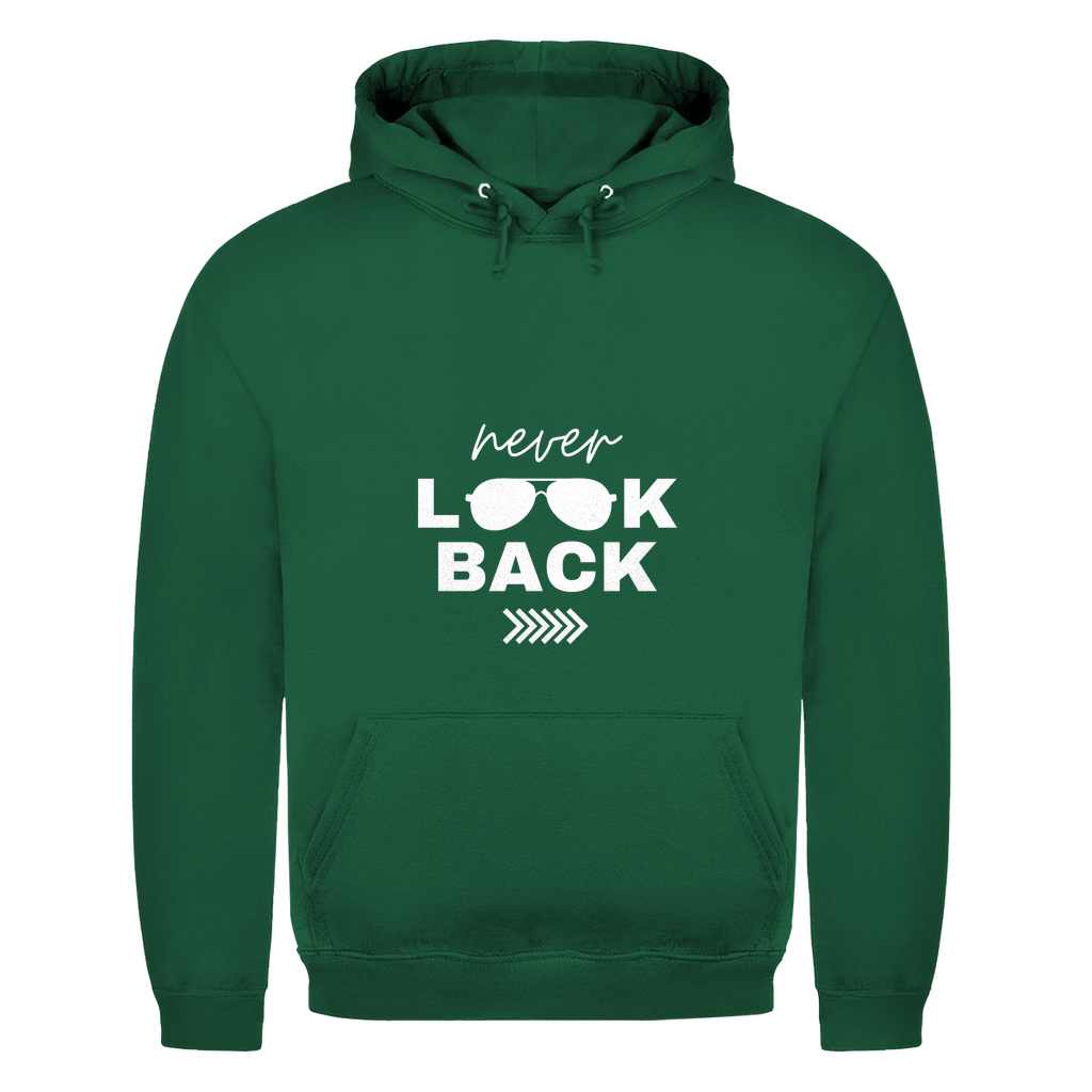 Herren Hoodie Never look  back