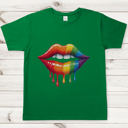 Herren T-Shirt Lips