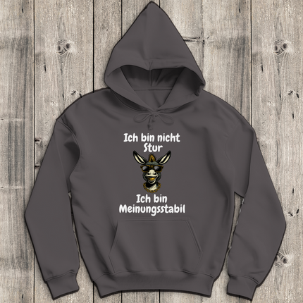 Herren Hoodie  Ich bin nicht Stur
