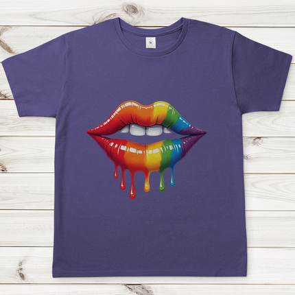Herren T-Shirt Lips