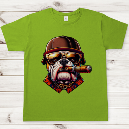 Herren T-Shirt Bulldog