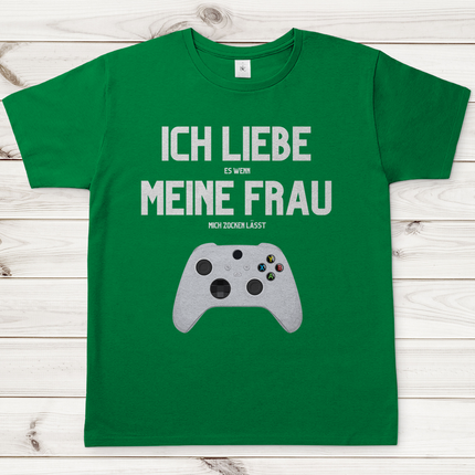 Herren T-Shirt Ich Liebe meine Frau XB