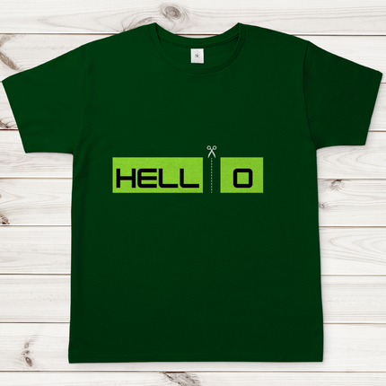 Herren T-Shirt Hell o