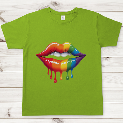 Herren T-Shirt Lips