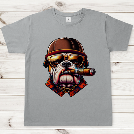 Herren T-Shirt Bulldog