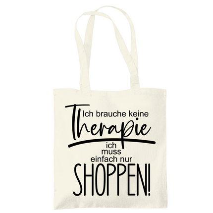 Tragetasche Shopping Therapie