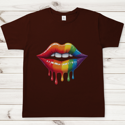 Herren T-Shirt Lips