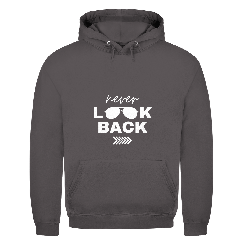 Herren Hoodie Never look  back