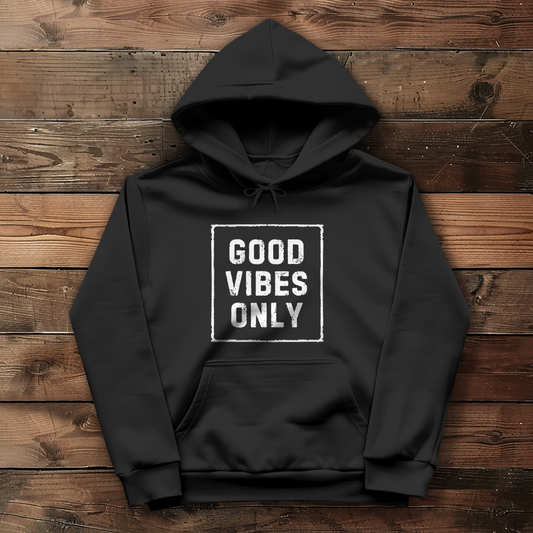 Damen Hoodie Good vibes only