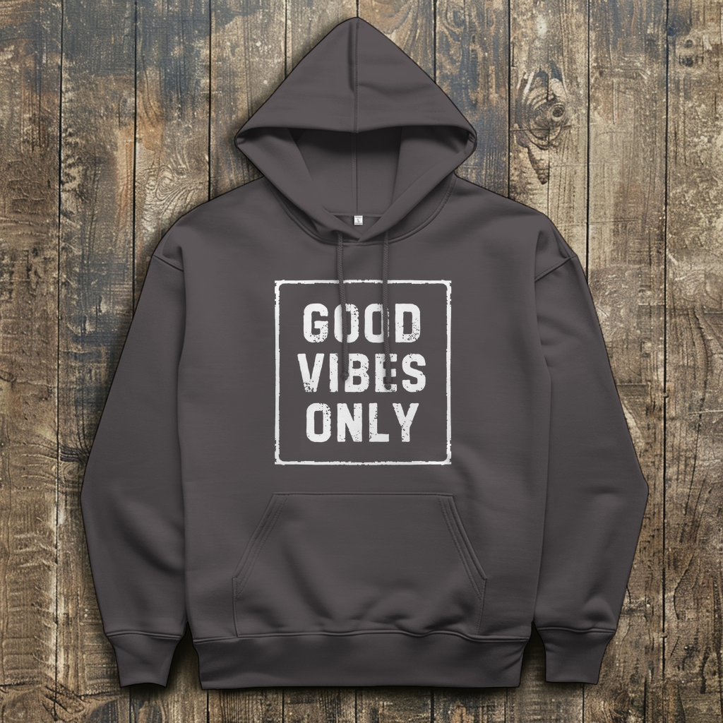 Herren Hoodie Good vibes only