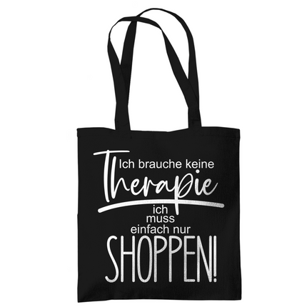 Tragetasche Shopping Therapie