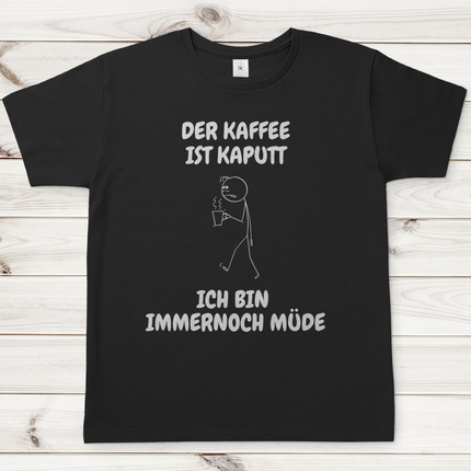 Herren T-Shirt Kaffee Kaputt