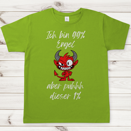 Herren T-Shirt 99% Engel