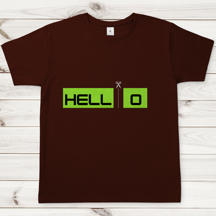 Herren T-Shirt Hell o