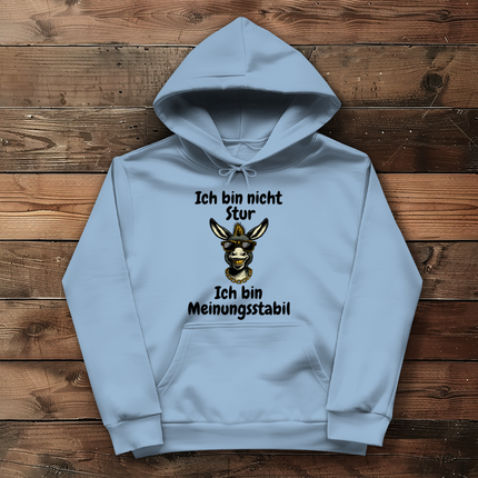 Damen Hoodie Ich bin nicht Stur
