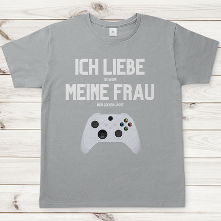 Herren T-Shirt Ich Liebe meine Frau XB