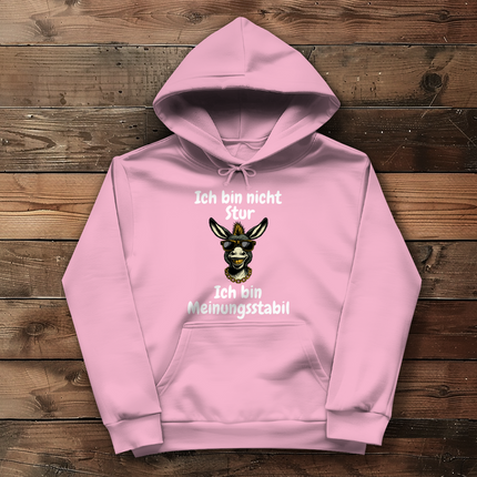 Damen Hoodie Ich bin nicht Stur