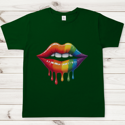 Herren T-Shirt Lips