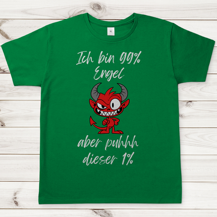 Herren T-Shirt 99% Engel